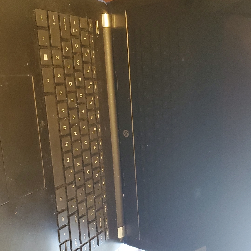 HP Black Laptop with Advanced Features